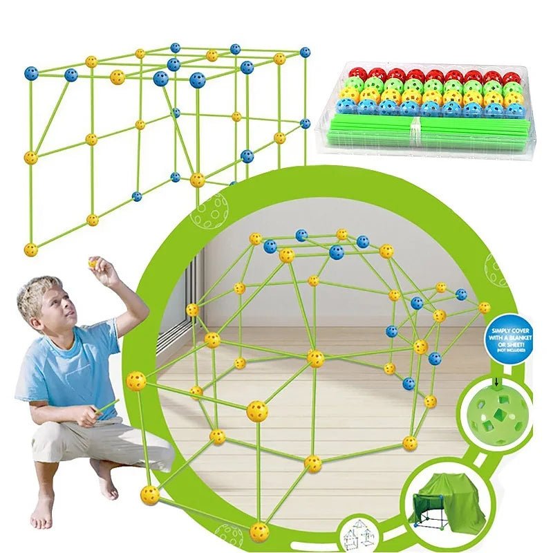 Cabane pour enfant - cache - cache™ - L'espace Jouet