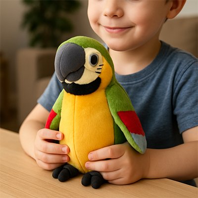 Peluche | Perroquet Sensoriel™